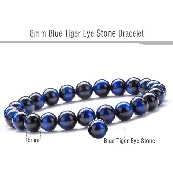 Unisex 8mm Lava Rock Aromatherapy Diffuser Bracelet - Adjustable & Relaxing - Picture 2 of 6